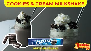 Cookies and Cream milkshake by Yummy Pinoy Recipes • Simple  Oreo Vanilla Milkshake