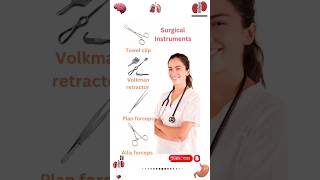 Learn about Surgical instruments 👨🏻‍⚕️ #surgicaleducation #surgeryinstruments