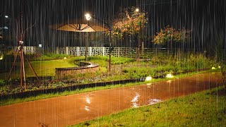 Cozy Sound of Rain│Relax│Calming│White Noise│Fall Asleep Fast