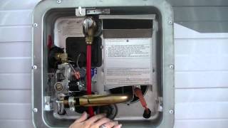 Running the Hot Water System on a Jayco RV