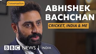 Bollywood actor Abhishek Bachchan talks Cricket and European T20 Premier League | BBC News India