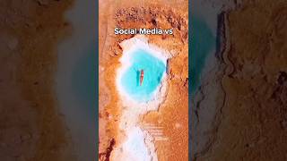Social Media Vs  Reality#travel  #socialmediavsreality #ytshorts