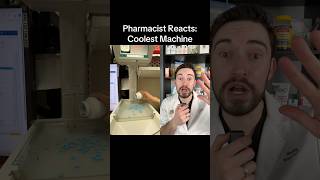LOOK AT THIS COOL PHARMACY MACHINE #pharmacist #pharmacytechnician #pharmacy #retailpharmacy
