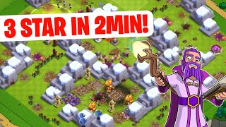 HOW TO COMPLETE GRAND STAND CHALLENGE EVENT IN COC | 3 STAR BASE EASILY! 