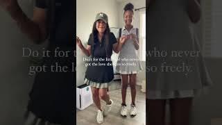 Do it for your daughter do it for the little girl in you 💛🙏🏽