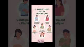 Signs Your Gut is Unhealthy | Fix Your Digestive Health Naturally #healthyeating #healthylifestyle