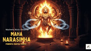 Maha Narasimha Bhakti Song: Transformative Mantra Experience | Macherla Music | Veo3 | Suno AI