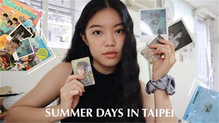 Summer in Taipei // wisdom tooth removal, unboxing NCT DREAM’s new album, staying productive