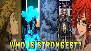 GACHIAKUTA TOP 5 STRONGEST CHARACTERS #anime #gachiakutaanime #gachiakuta #manga 