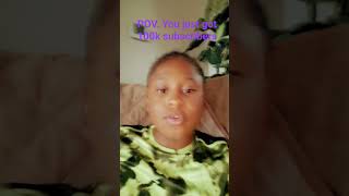 P, o, v, you just got one hundred thousand subscribers