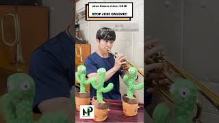 idenya keren 😎 #shorts #musiclovers #funnymusic #musiklucu #funnymoments #trumpet #toys #trending