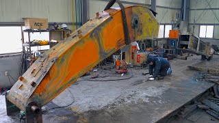 World-Renowned Construction Powerhouse! Korea’s Heavy Equipment Manufacturing Process