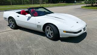 1994 Covette convertible walk around #c4corvette #corvette #corvettec4 #corvetteenthusiast #vette