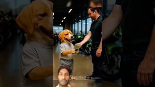 puppy ki mehnat or imandari 😭 #shortfeed #funny #cartoon #puppyvideos #animahal #puppy