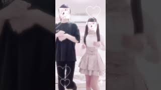 身長差20センチくらい🎵 #量産型 #shorts #couple