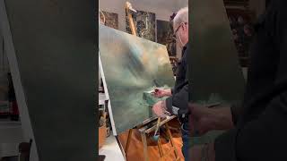 Turbulent Passage 🌊 | 48x36 inches oil on canvas