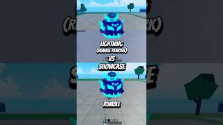 Lightning (Rumble Rework) vs Rumble #dispecs #roblox #bloxfruits #bloxfruit