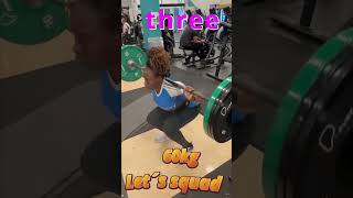 A little over a Year After My Breast Reduction Surgery...Squat Workout.