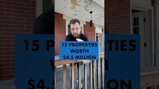 15 properties worth $4.5 Million! #fixandflip #realestate #investing #millionaire
