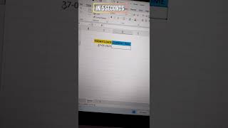 IN MSexcel Time and Date shortcuts keys  #msexcel #time #date #laptop #youtubeshorts #shortcut