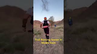 Trail Running Season in Middle East! #nature #travel #trailrunning #trailrunner