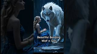 Wolf with Girl Performance  #animationhub