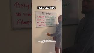 脂肪を減らすためのヒント #fatlosstips