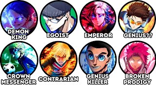 ALL 16 TALENTED LEARNERS in Blue Lock Explained in 23 Minutes