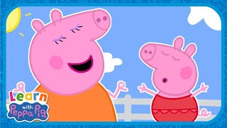 Learning Mindful Moments With Peppa Pig! 💭 Educational Videos for Kids 📚 Learn With Peppa Pig