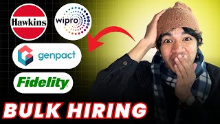 🤯 Wipro, Fidelity, Bulk Hiring | OFF Campus Drive for Fresher | 2023-2025 Batch Hiring