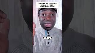 Succeeding in Canada: Conquer the Language Test! #shorts