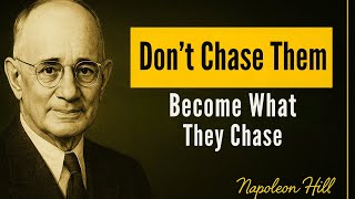 Don’t Chase Them – Become What They Chase - Napoleon Hill