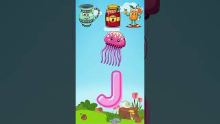 J for jug | alphabet for kids | phonics song english alphabet |एबीसीडी #abcd #shorts #ytshorts