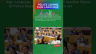 Police Learns Sign Language