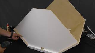 WALL DIAGONAL CORNER ASSEMBLY WDC2430