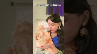 Coming soon for Bappa 🙏🙏 #bappa #bappamorya #ganeshchaturthi #reels #reelkarofeelkaro #reelitfeelit