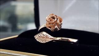 14kt Rose Ring made from Scratch Palacio the Jeweler
