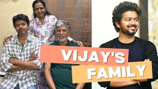 Joseph Vijay Chelladurai: Humble Tamil Superstar's Family Life | Vijay's Journey to Stardom#vijay