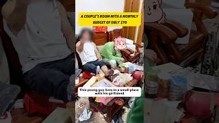 A couple’s room with a monthly budget of only $70 #housecleaning #help