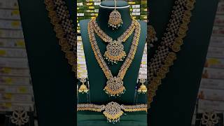 South Indian Bridal Jewellery Set #southindianjewellery #bridal #jewellery #bridallook #gold #shorts