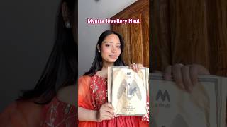 Myntra Jewellery Haul ✨ #jhumka #myntrahaul #jewellery #ashortaday #unboxing