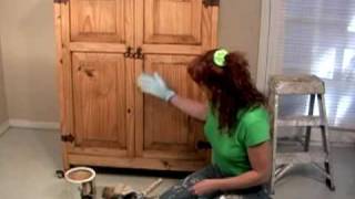 How-to faux painting rustic texture distressed faux finish and paint technique