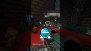 Senpai spider roasted Water #minecraft #senpai #shorts