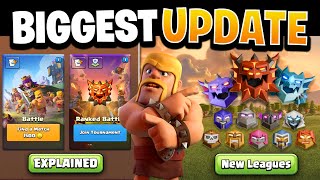 New Game Modes, Ranked Battles & New Leagues Explained! Clash of Clans Update
