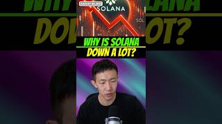 Why is Solana down vs Bitcoin #solana #crypto #altcoins
