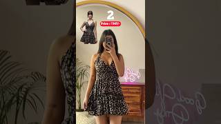3 Trendy MEESHO Dresses💕#shorts #shortsvideo #viral #meesho #birthdaydresses #dress