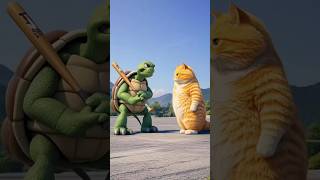 बाघ ने बचाई बिल्ली की.. #cat #youtubeshorts #ytshorts #trendingshorts #short #viralshorts #cartoon