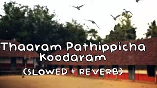 Thaaaram pathippicha koodaram 🍃( slowed + reverb ) / NANBAN LOFI