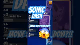 Sonic Dash mobile! 📲 Getting closer to unlocking Movie Super Shadow 🥹  @SonictheHedgehog