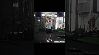he plays with the weight